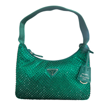 Load image into Gallery viewer, Re-Edition Crystal Satin Bag
